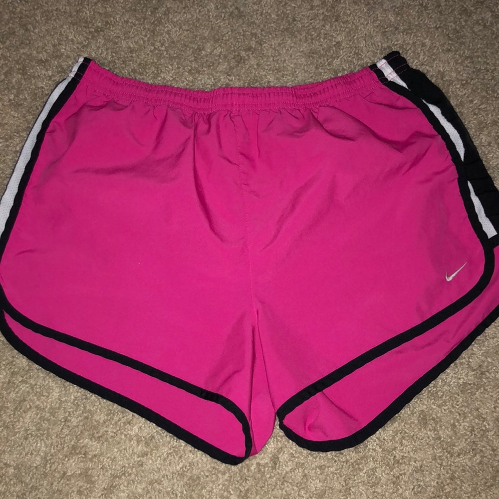 Pink Nike Dri-Fit Running Shorts